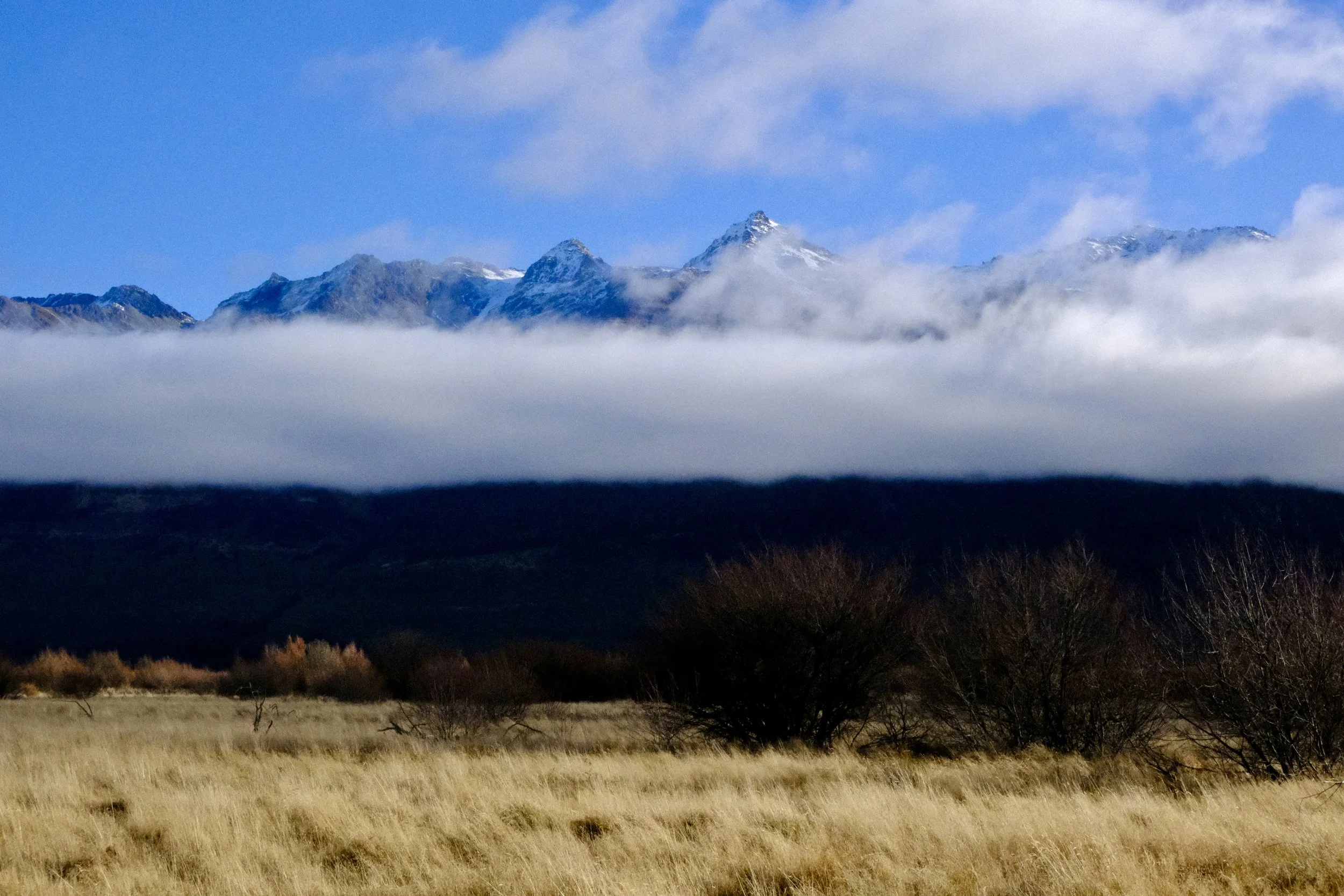 Montagnes enneigées