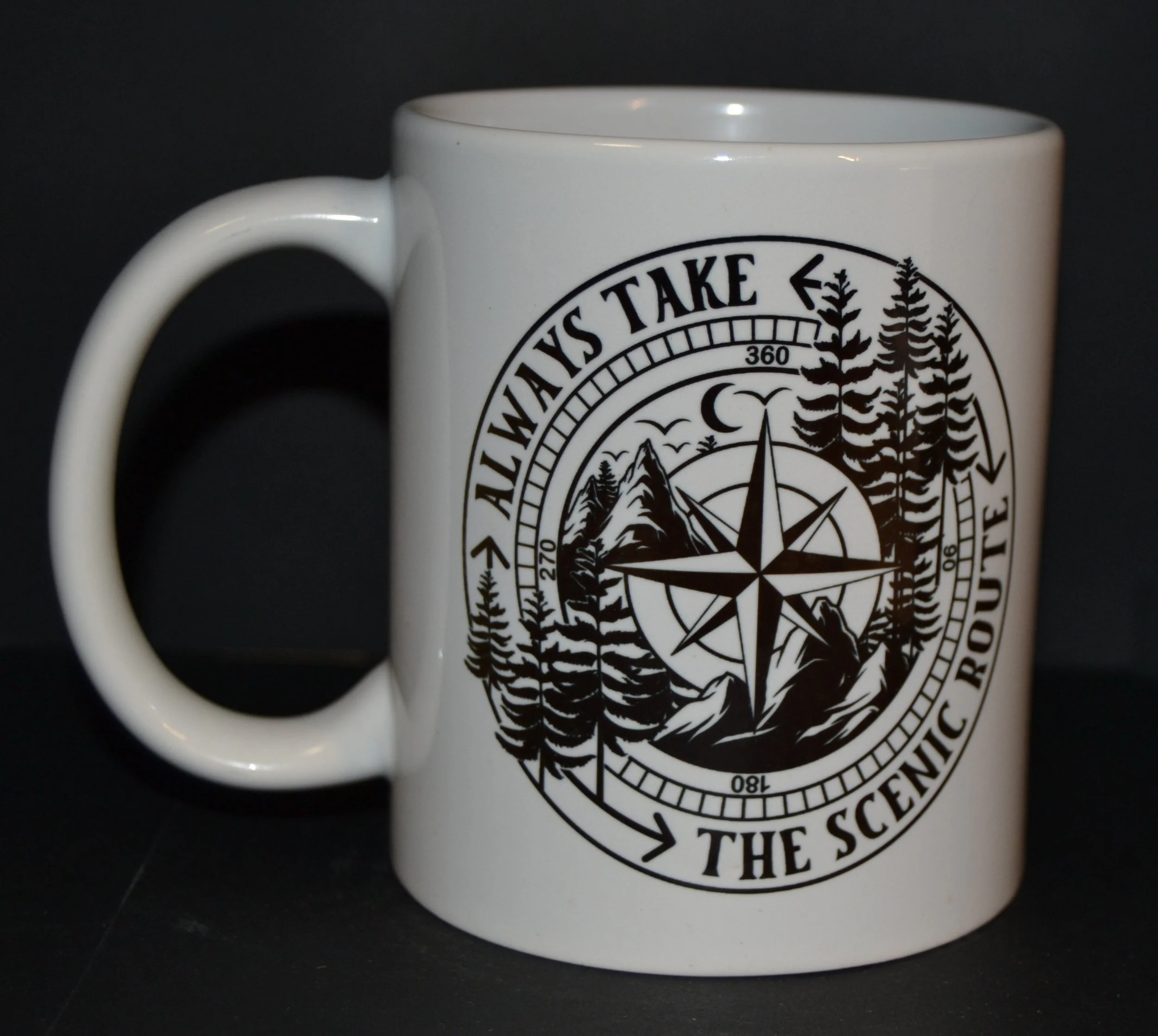 Always Take the Scenic Route Mug