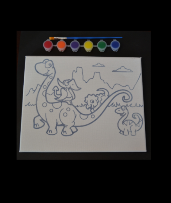 Dinosaur Painting Kit