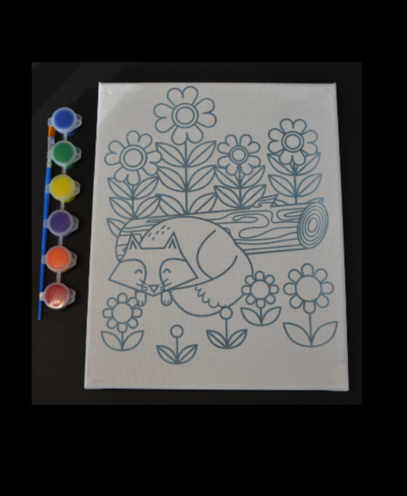 Fox Painting Kit