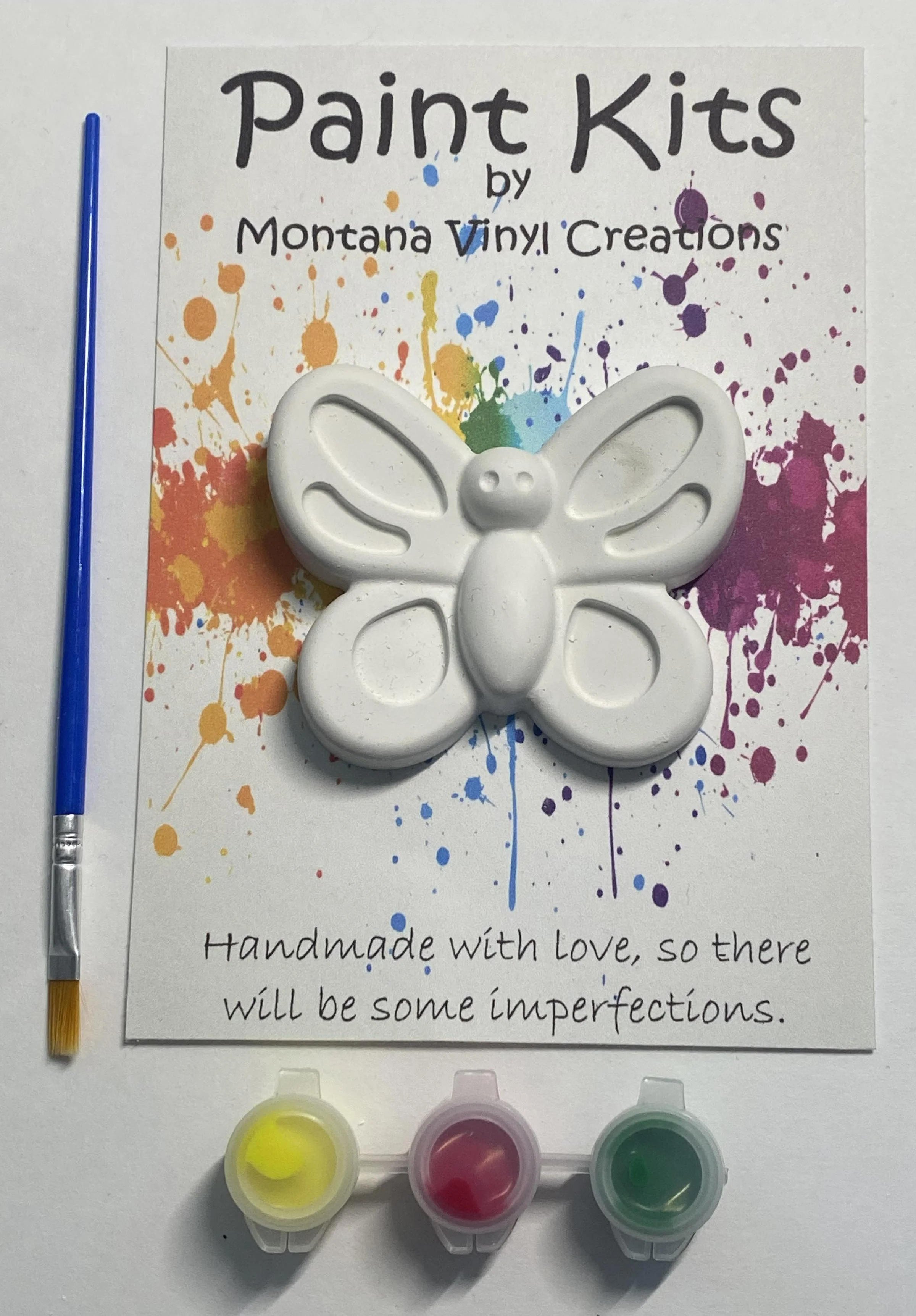 Butterfly plaster paint kit