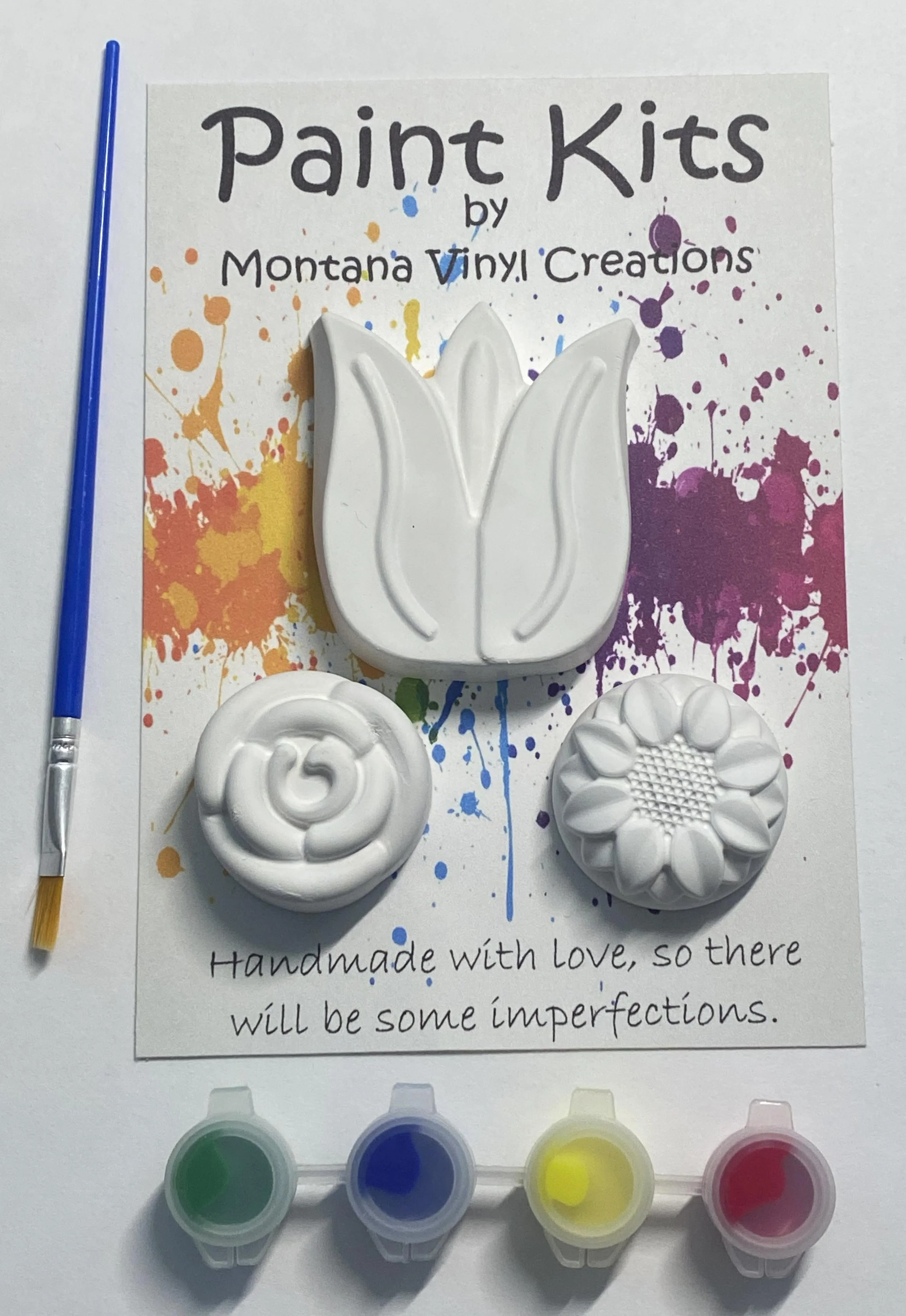 Tulip set of 3 plaster paint kit