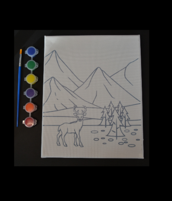 Deer Painting Kit