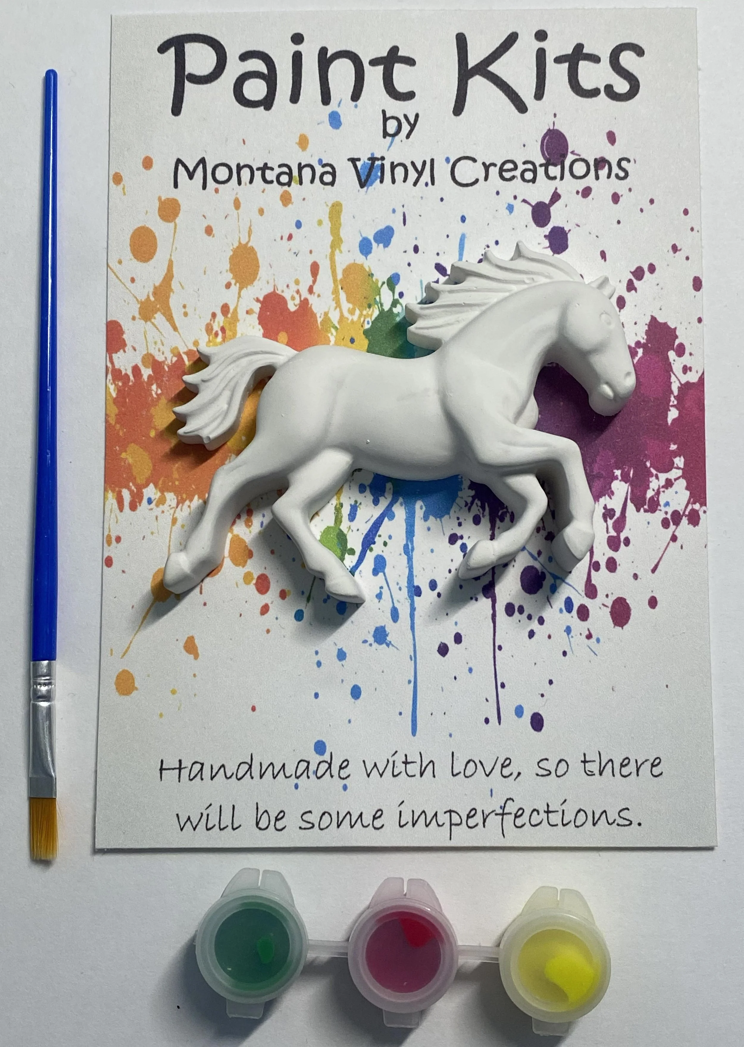 Horse plaster paint kit