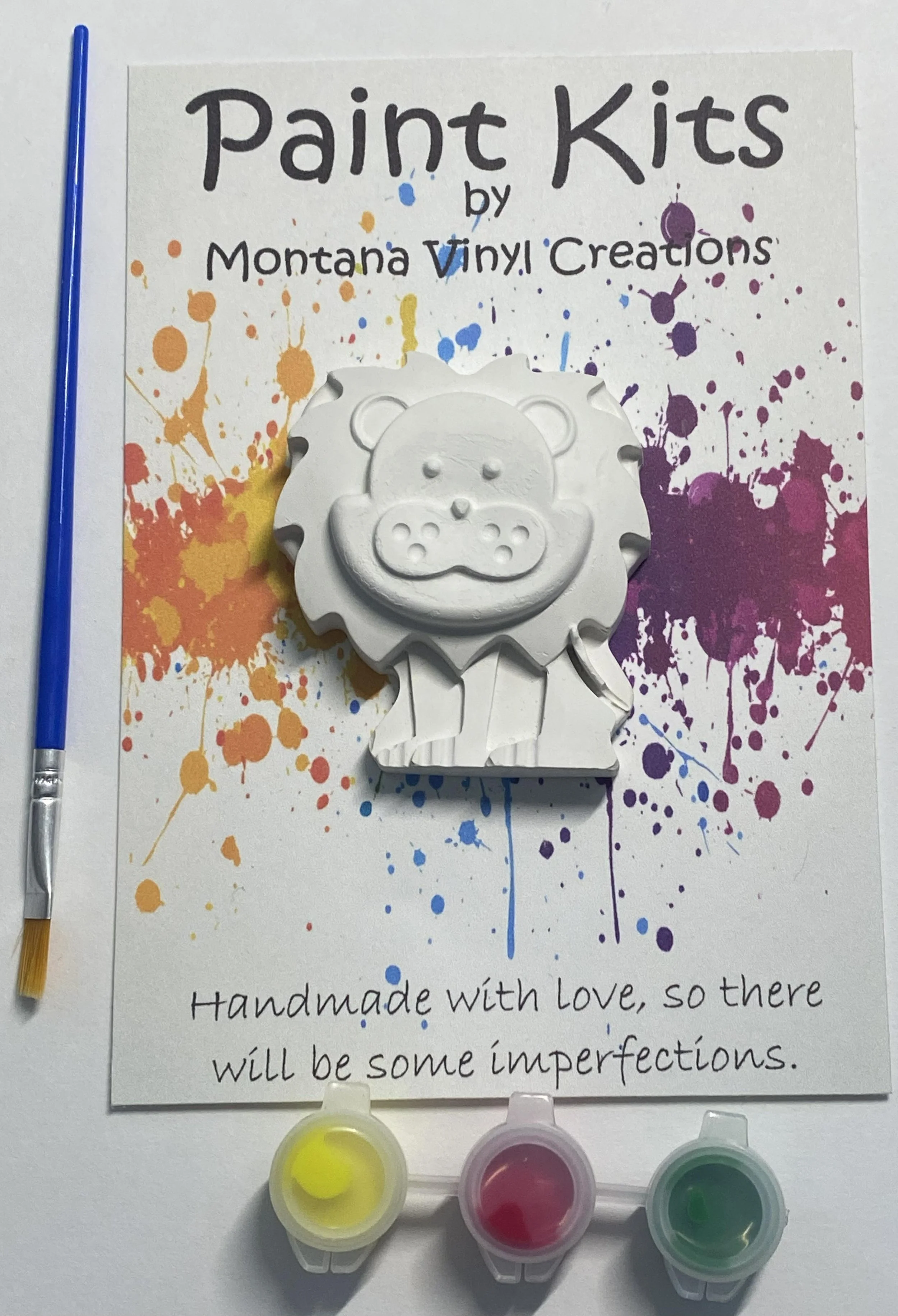 Lion plaster paint kit