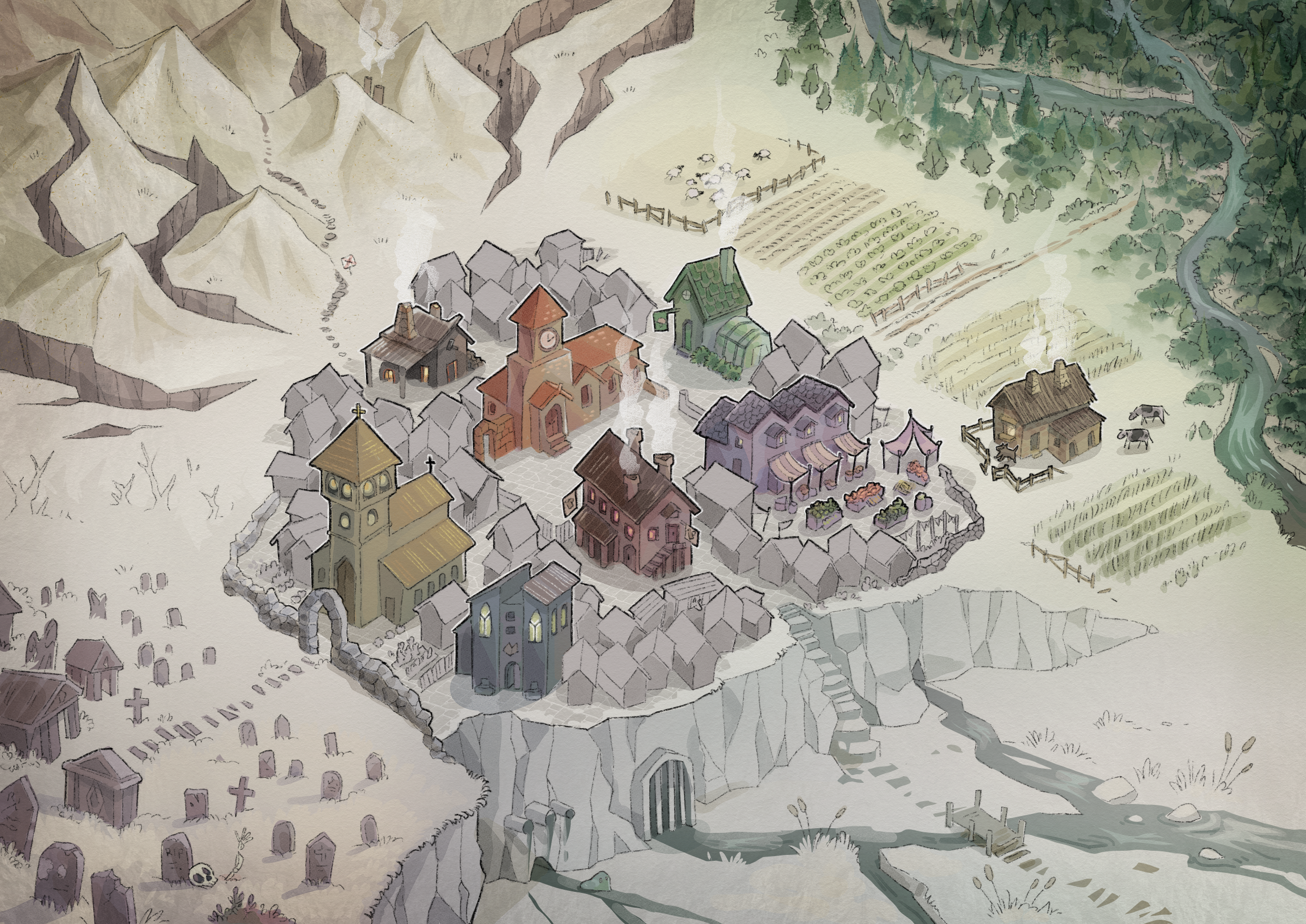 First Encounter: Region Map