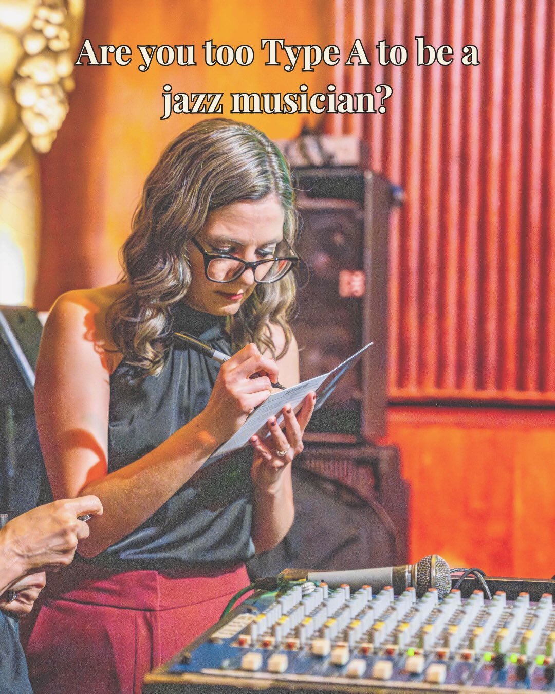 Being a Type A jazz musician is a gift and a curse. Here&rsquo;s a few things I&rsquo;m working on to curb my anxiety. 

#jazzsinger #typeamusician #anxiety #selfcare #allgoodjazz