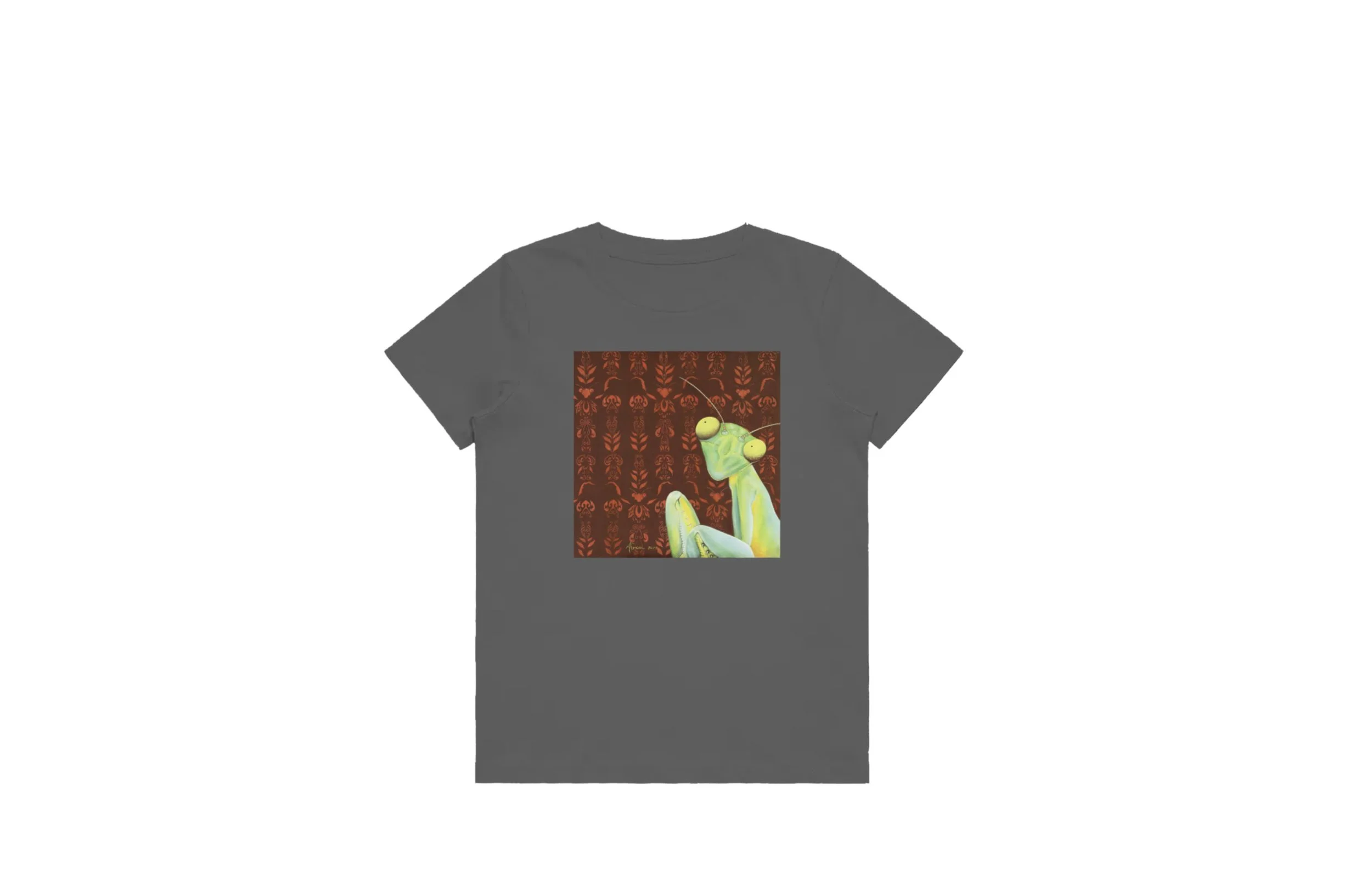 Kids Art T-Shirt ‘Ambush’ Charcoal