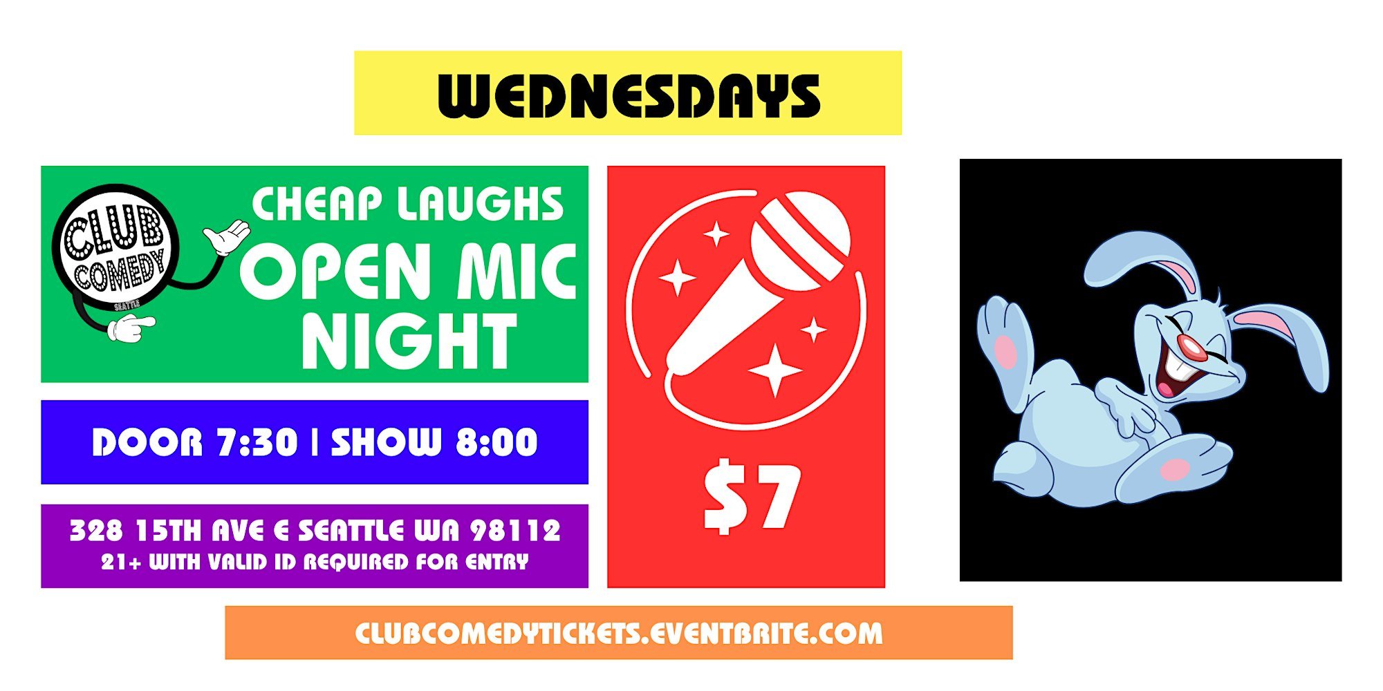 Cheap Laughs Open Mic