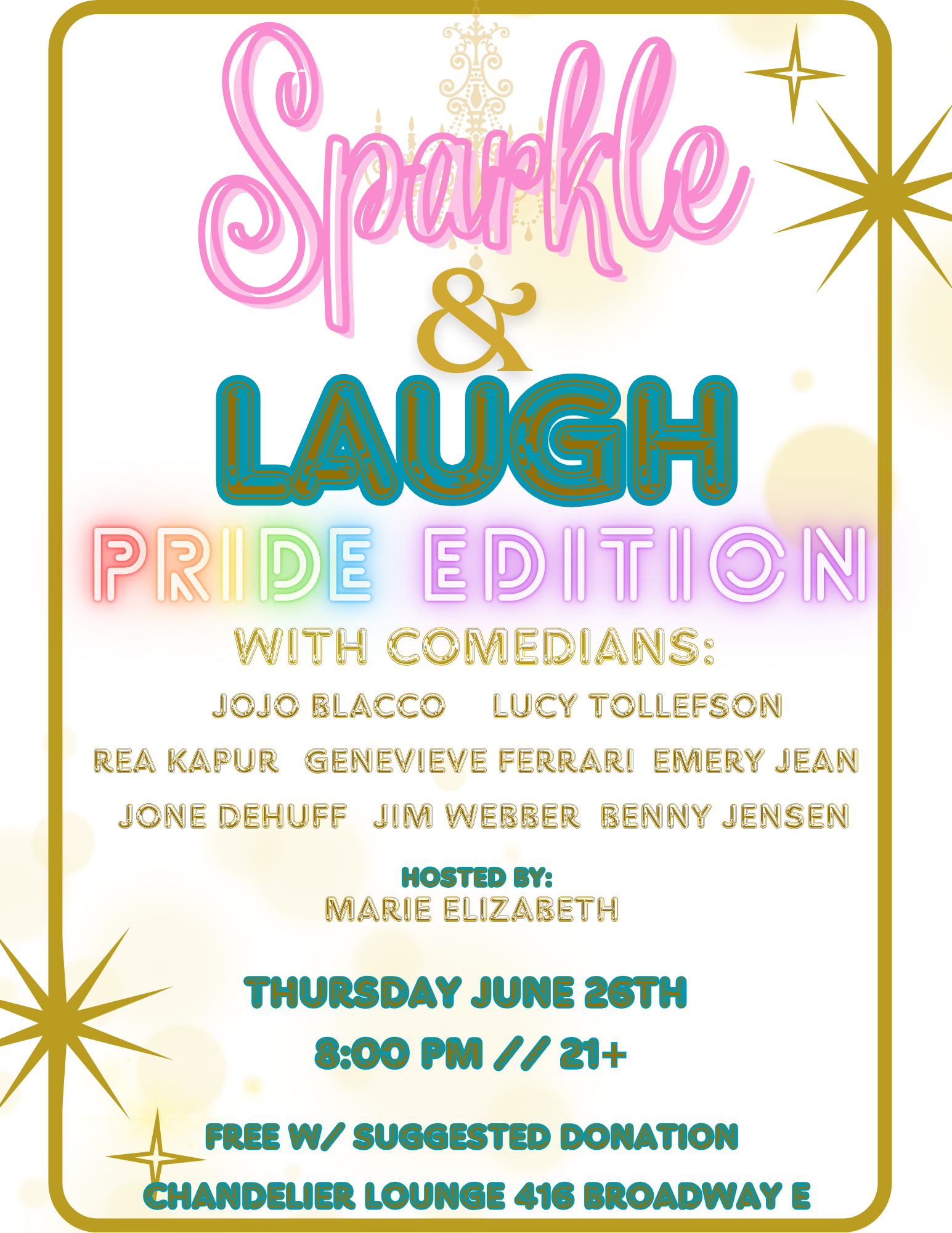 Sparkle & Laugh: Pride Edition