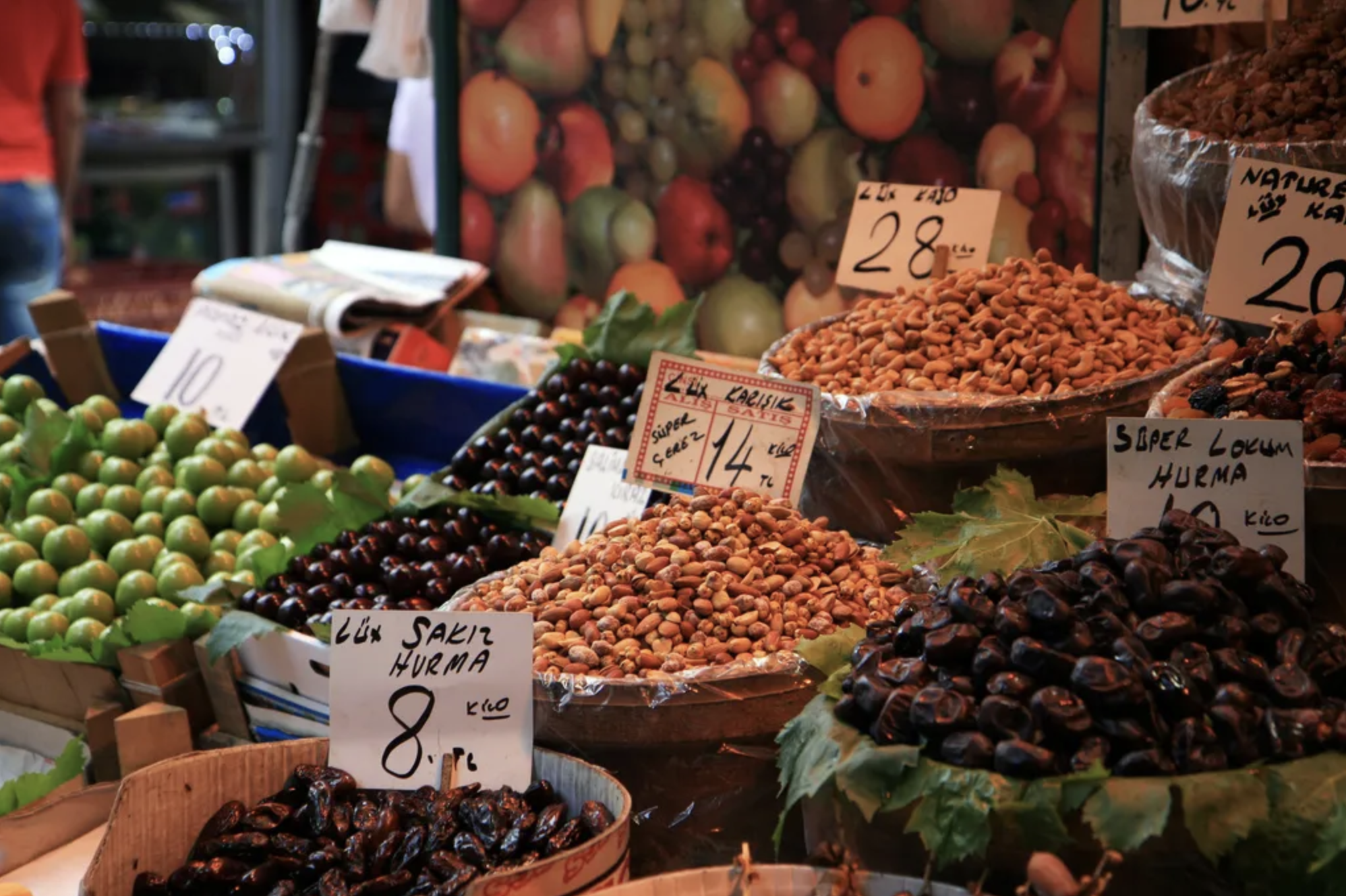 Spanning a maze of interconnected streets, Kadıköy Çarşı (market) is the lively heart of Istanbul’s Asian side—packed with vendors, restaurants and shops. A true feast for all the senses