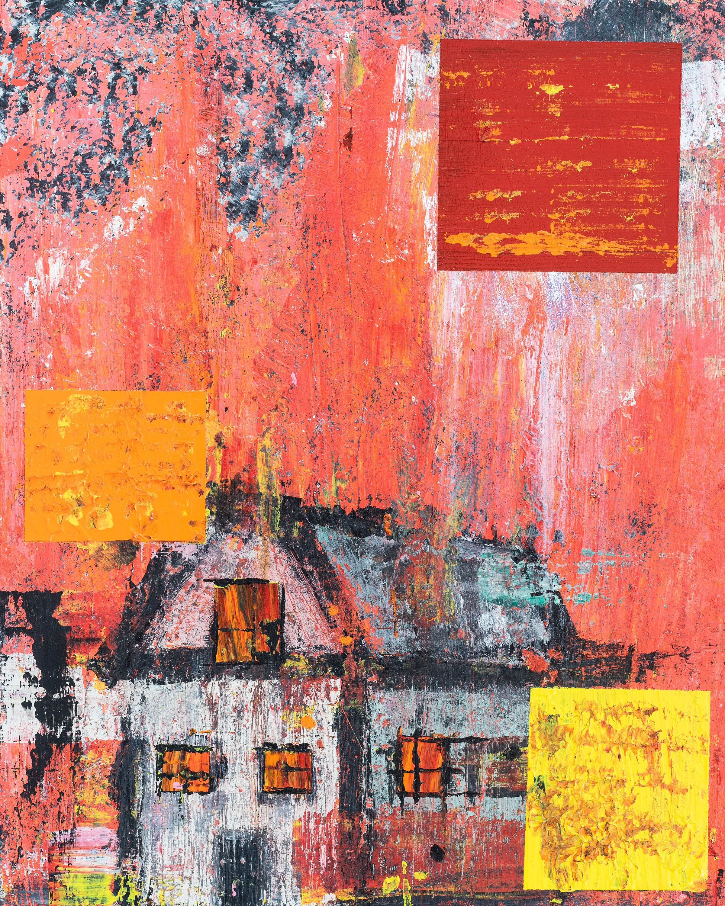 HOUSE ON FIRE | SOLD

[Acrylic paint on 8 x 10" wooden panel]