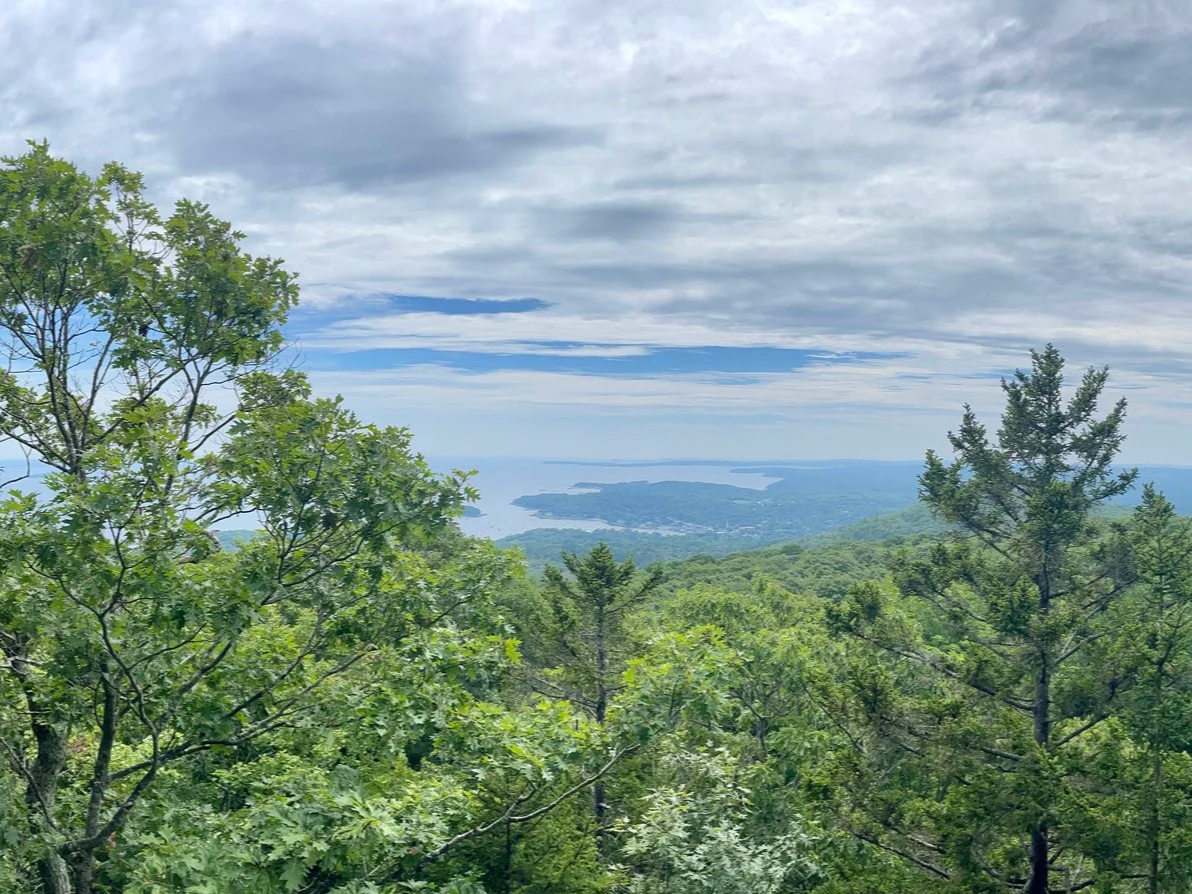 View from Camden Hills