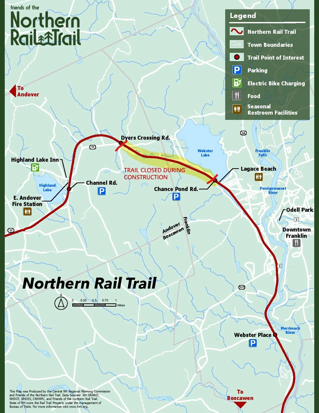 Trail Closures — Friends of the Northern Rail Trail