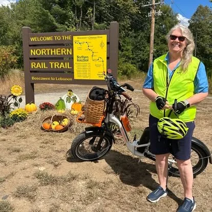 Janet Hunt at Boscawen Trail Head Sign.jpg