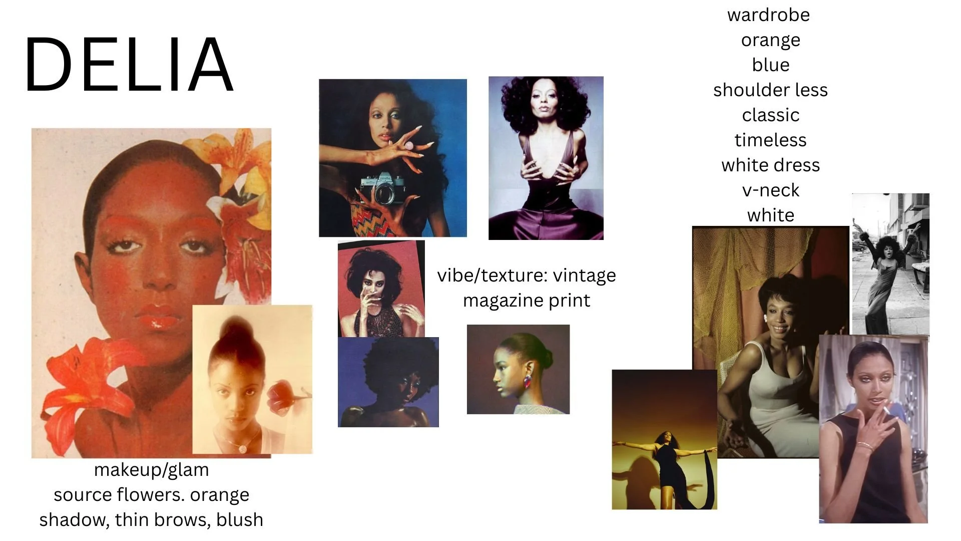 Created Mood Board 
