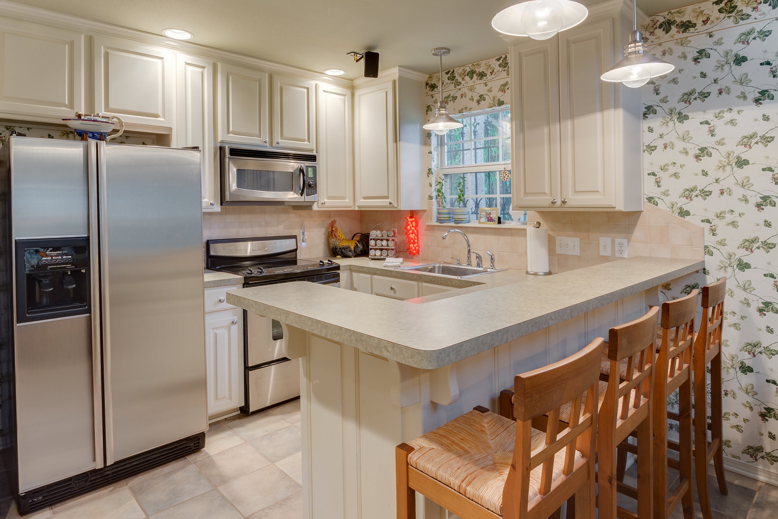 View of kitchen