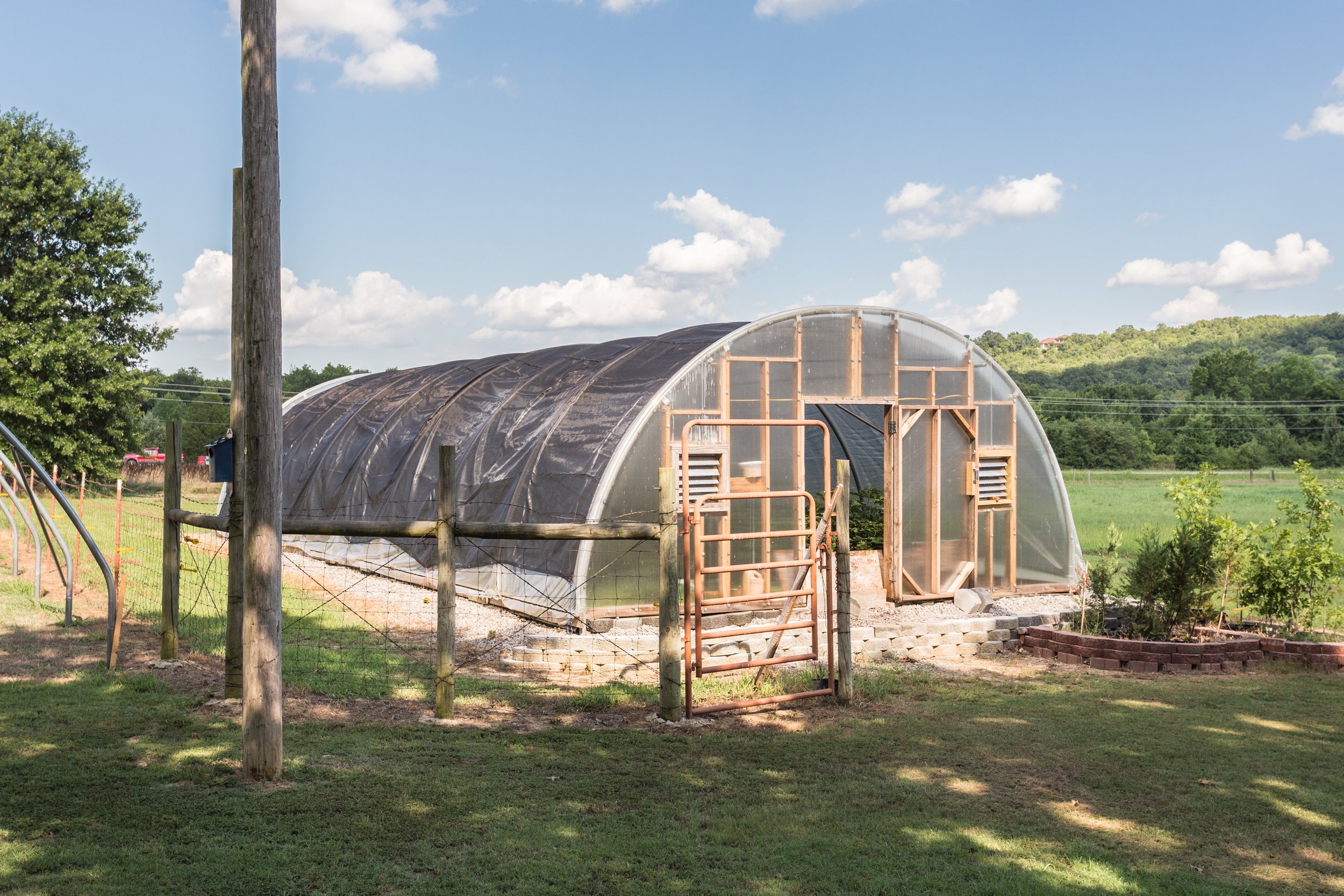 Greenhouse on Farm