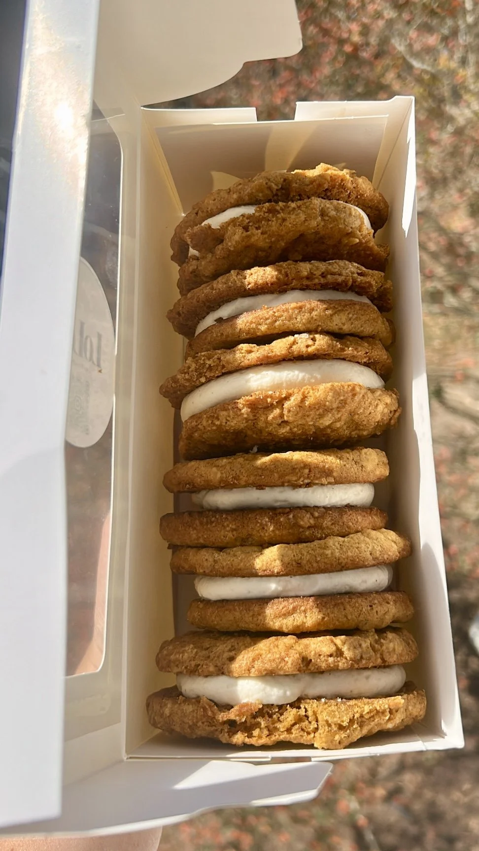 Better Than Debbies Pumpkin Oatmeal Cream "Pies" [one dozen]