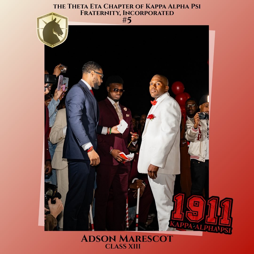 Congratulations to our Renegade members on their initiation into the Theta Eta Chapter of Kappa Alpha Psi Fraternity, Incorporated. We celebrate your excellence, leadership, and dedication to achievement in every field of human endeavor! ❤️🏆

#leade