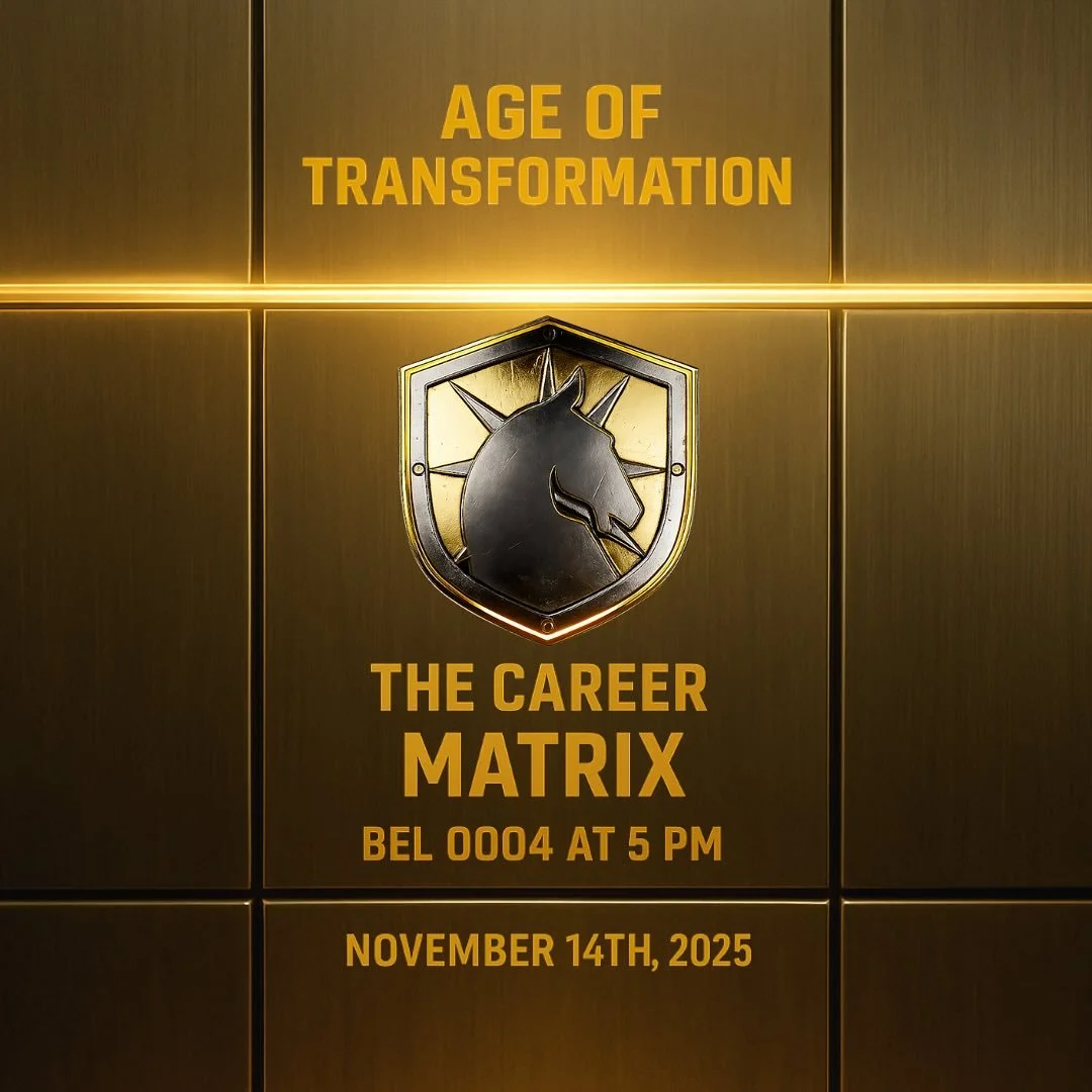 Join us and the FSU Career Center tonight as we guide you through the Matrix of networking &amp; building connections💛🖤