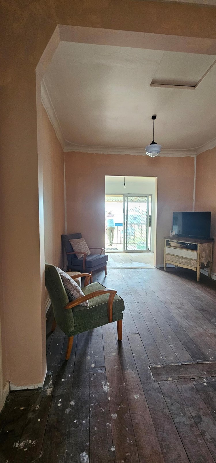 Light-filled living space, Mystic Muse Maker cottage, Gnowangerup