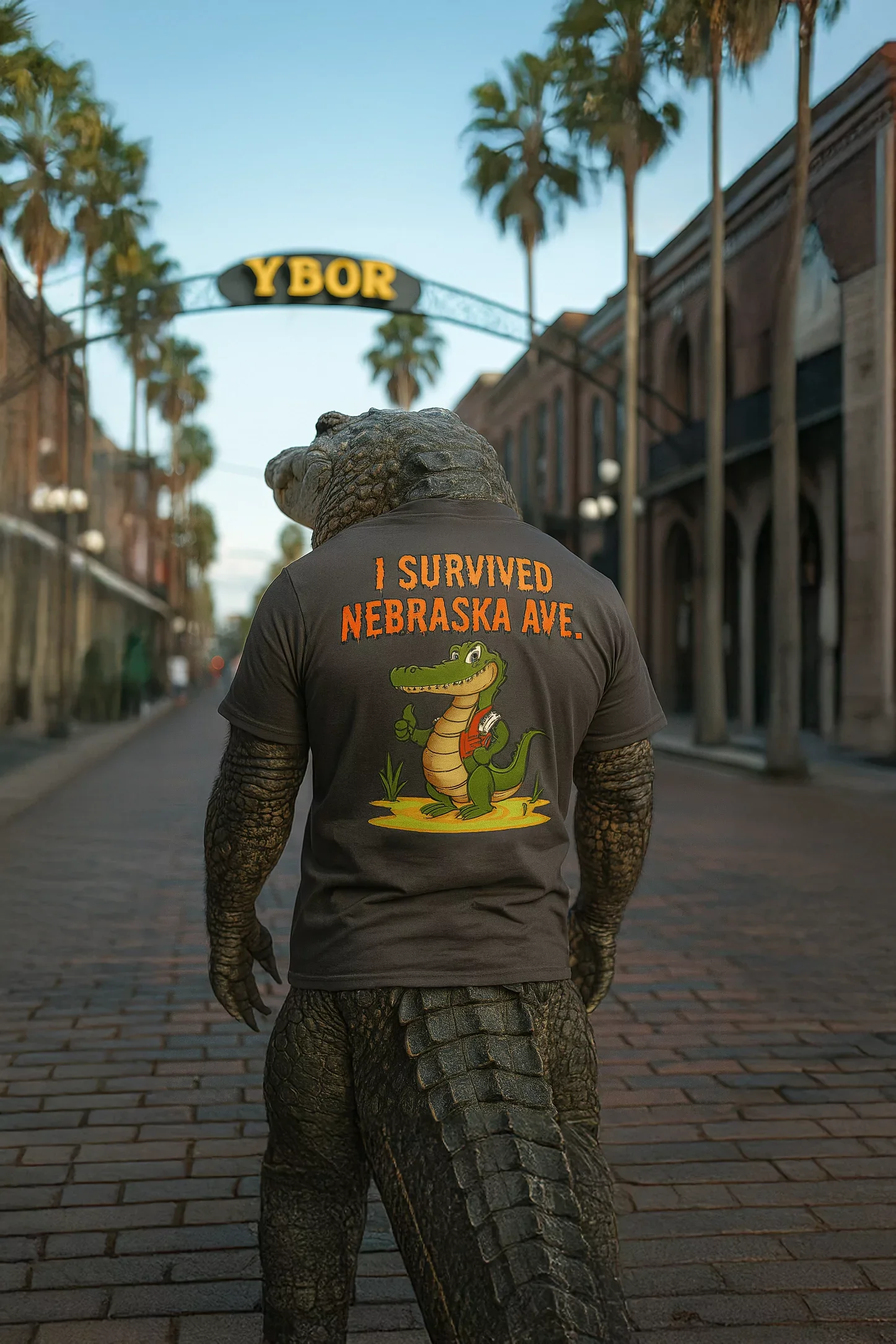 Nebraska-Ave-T-shirt-Ybor-Gator-Model-Back-Final.webp