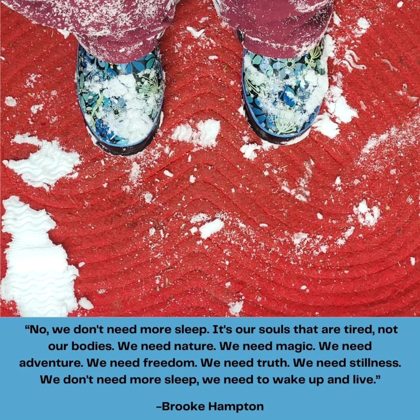 Nature-based classes and events for all ages coming soon! For now, go enjoy that winter weather before it's gone!! #natureplay