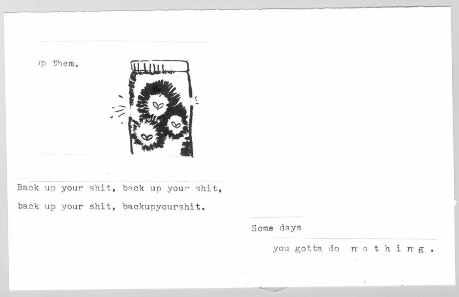 zine excerpt
