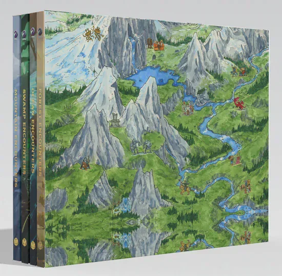 Four Book Biome Set
