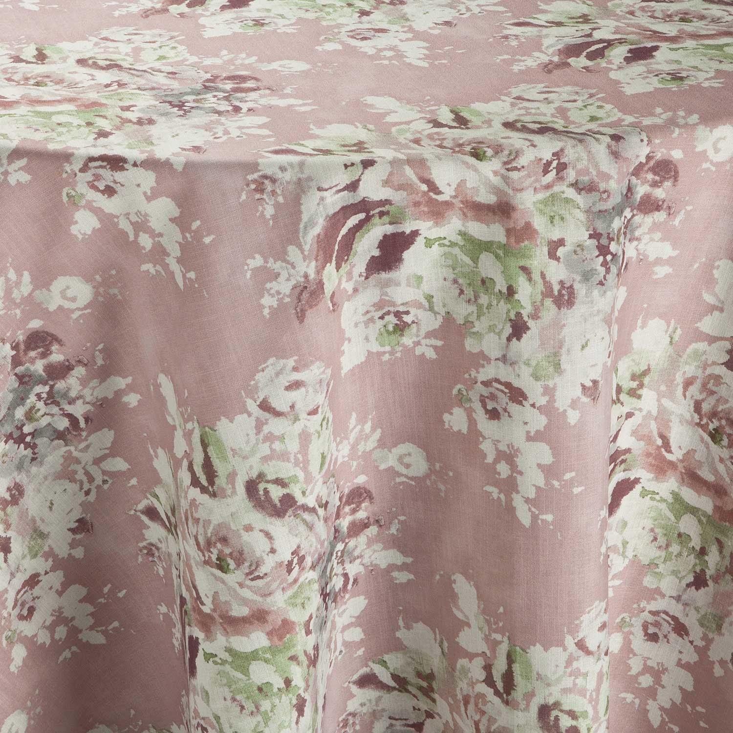 Pink Floral Linen Rental