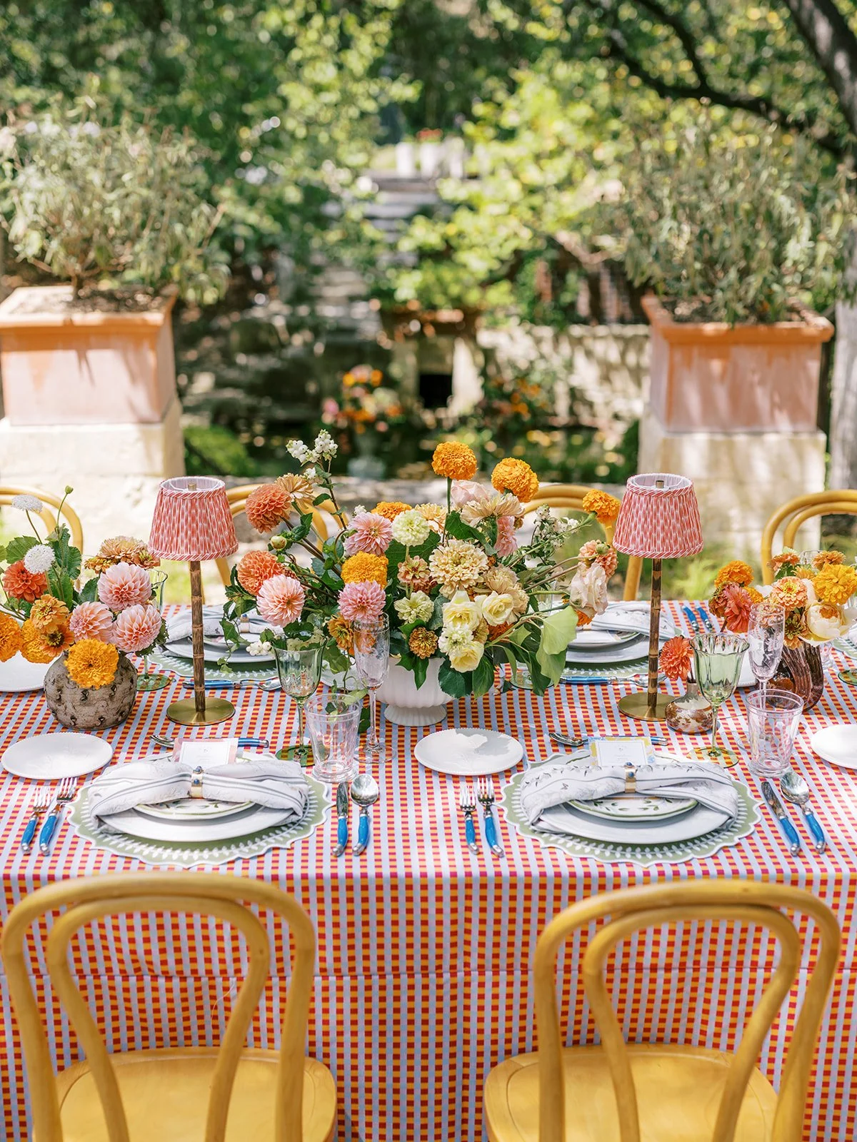 Summer Garden Party Tablescape