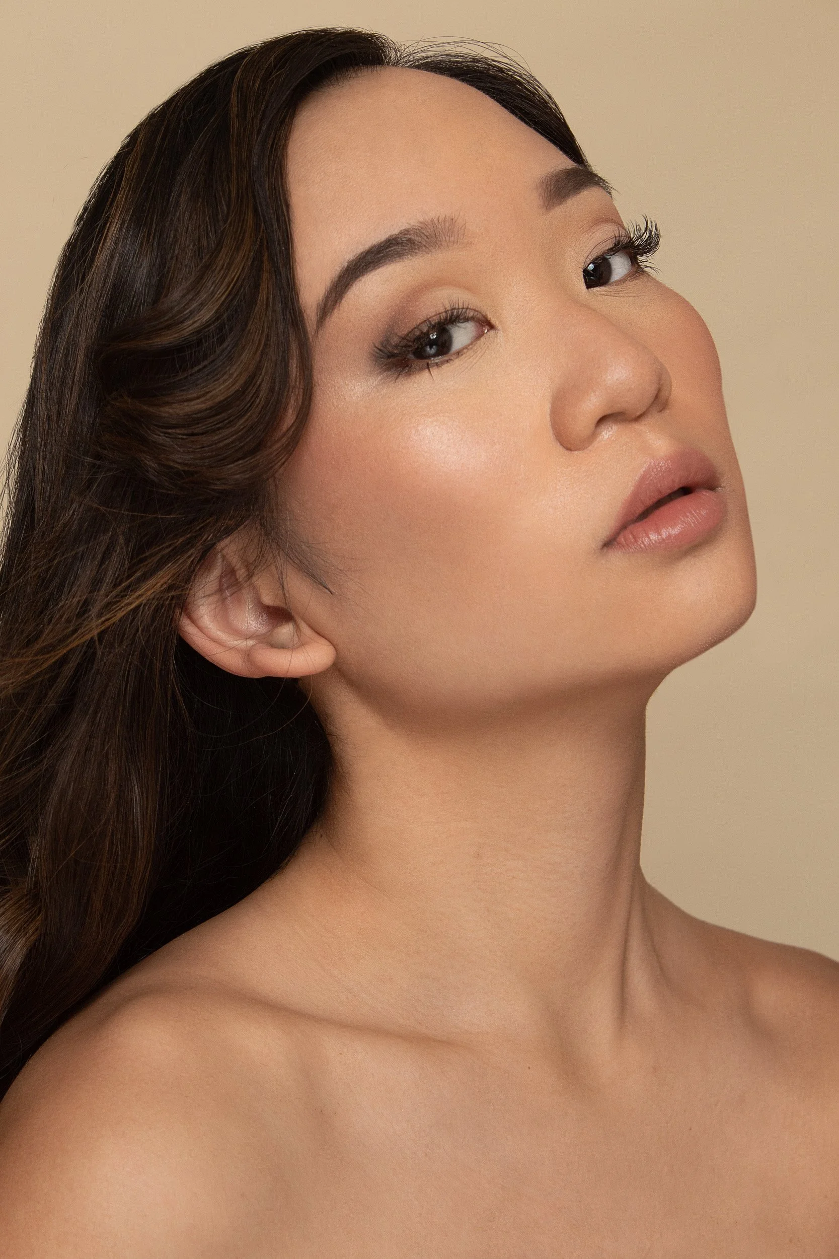 airbrush bridal makeup + pre-ceremony beauty + Napa Valley CA