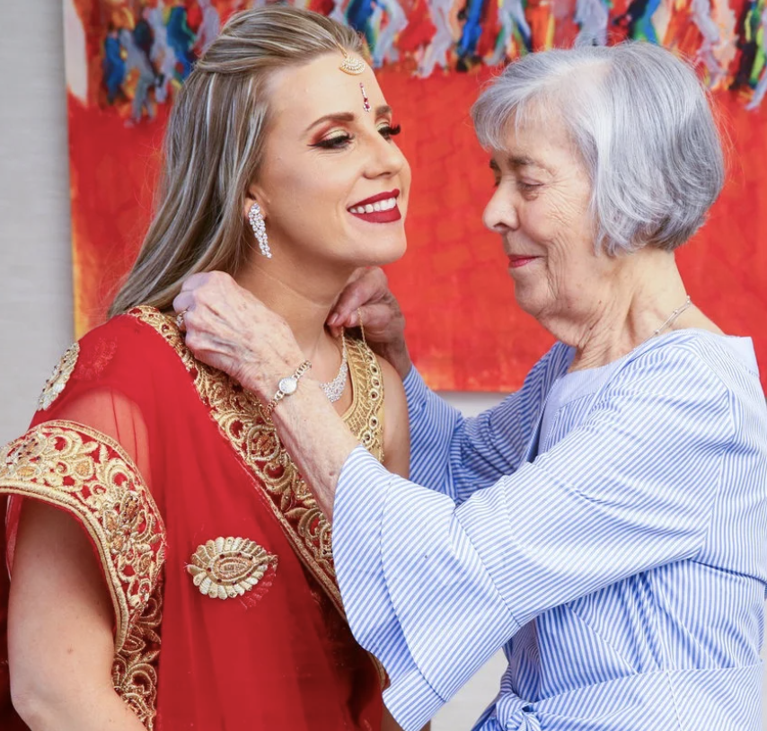 long-lasting wedding makeup + morning of the wedding + Northern California