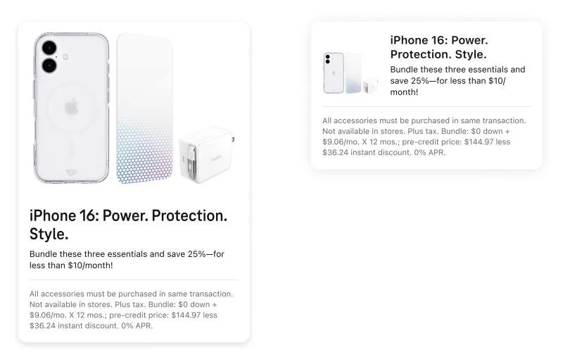 iPhone 16 Ad iPhone 16 ads designed in Figma for the T-Mobile T-Life app