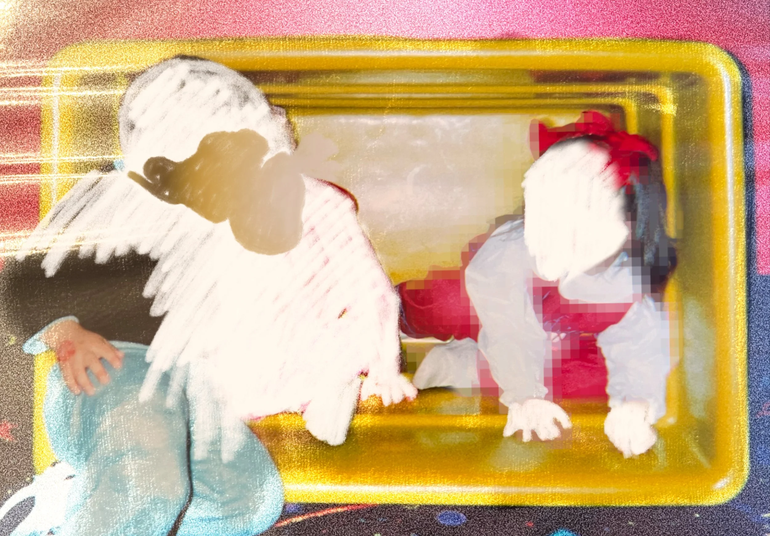 show me how - digital photo collage