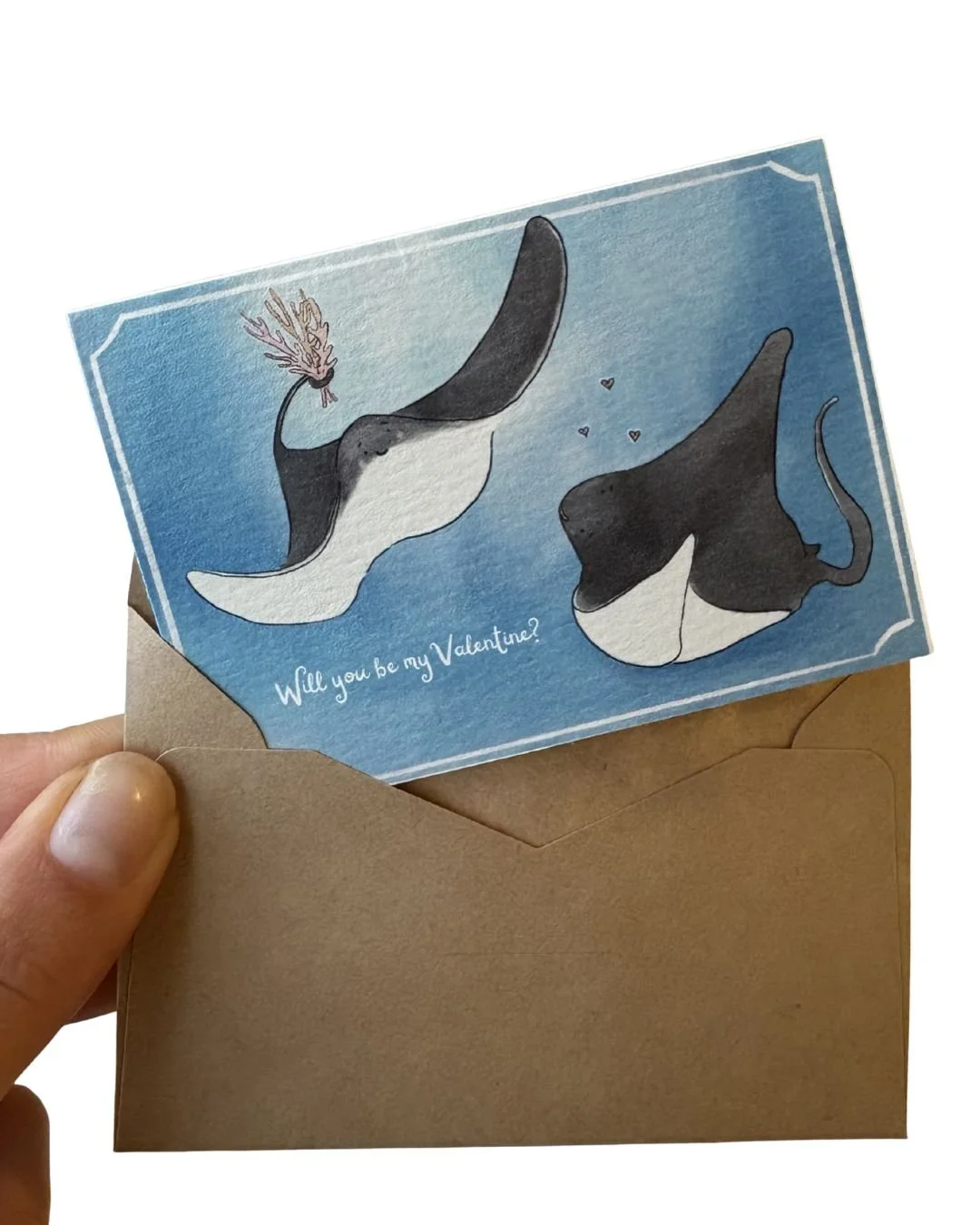 Will you be my Valentine -mini card