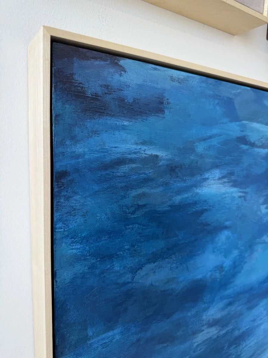 Minimalist-BlueArt-OriginalPainting-JodiKendallStudio- Maple Frame.jpeg