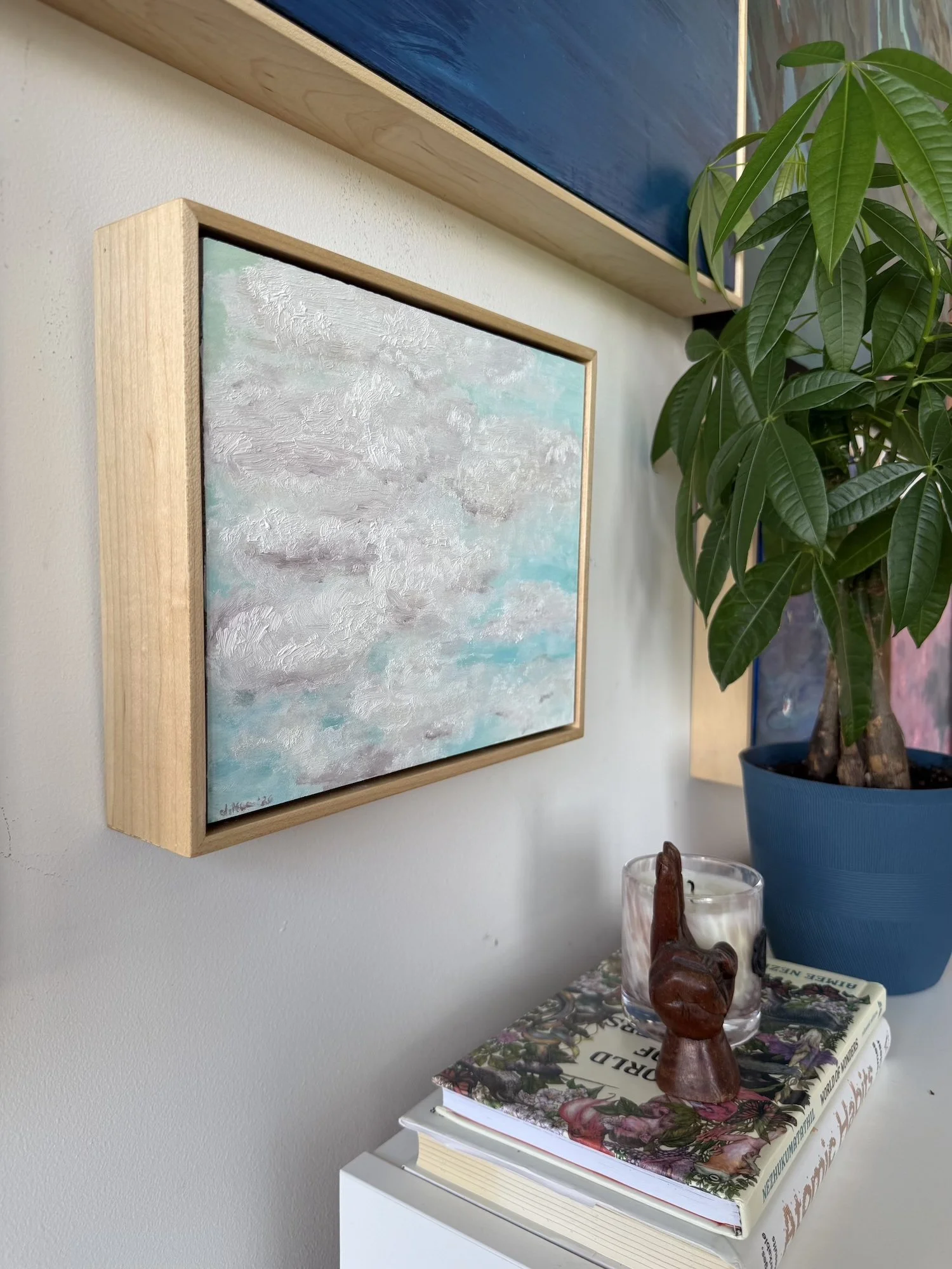 cloud painting - cloud art - framed oregon art for sale - jodi kendall.jpeg
