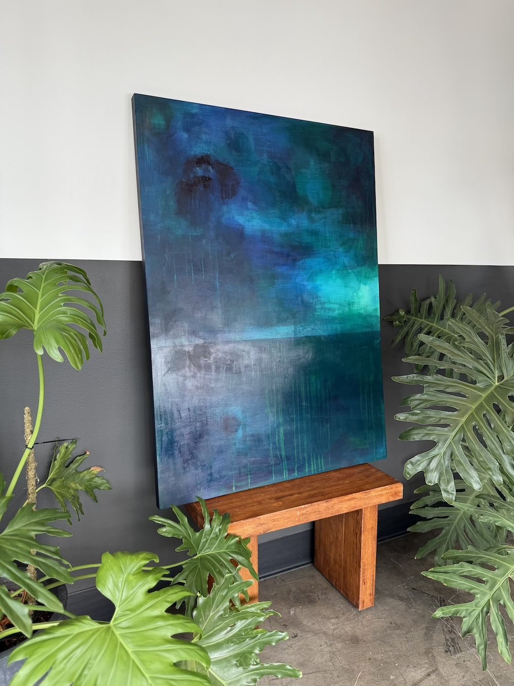 RainCloudOnTheHorizon-JodiKendall-AbstractBlueAcrylicPainting-LargeOriginalArt.jpeg