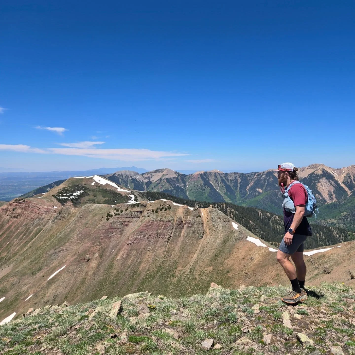 High country season.

Some faster running down low. Some slow and easy miles up high. A solid blend of training for fitness and training for fun right now. These peaks will be covered in snow again before I know it, so I'm taking advantage of the acc