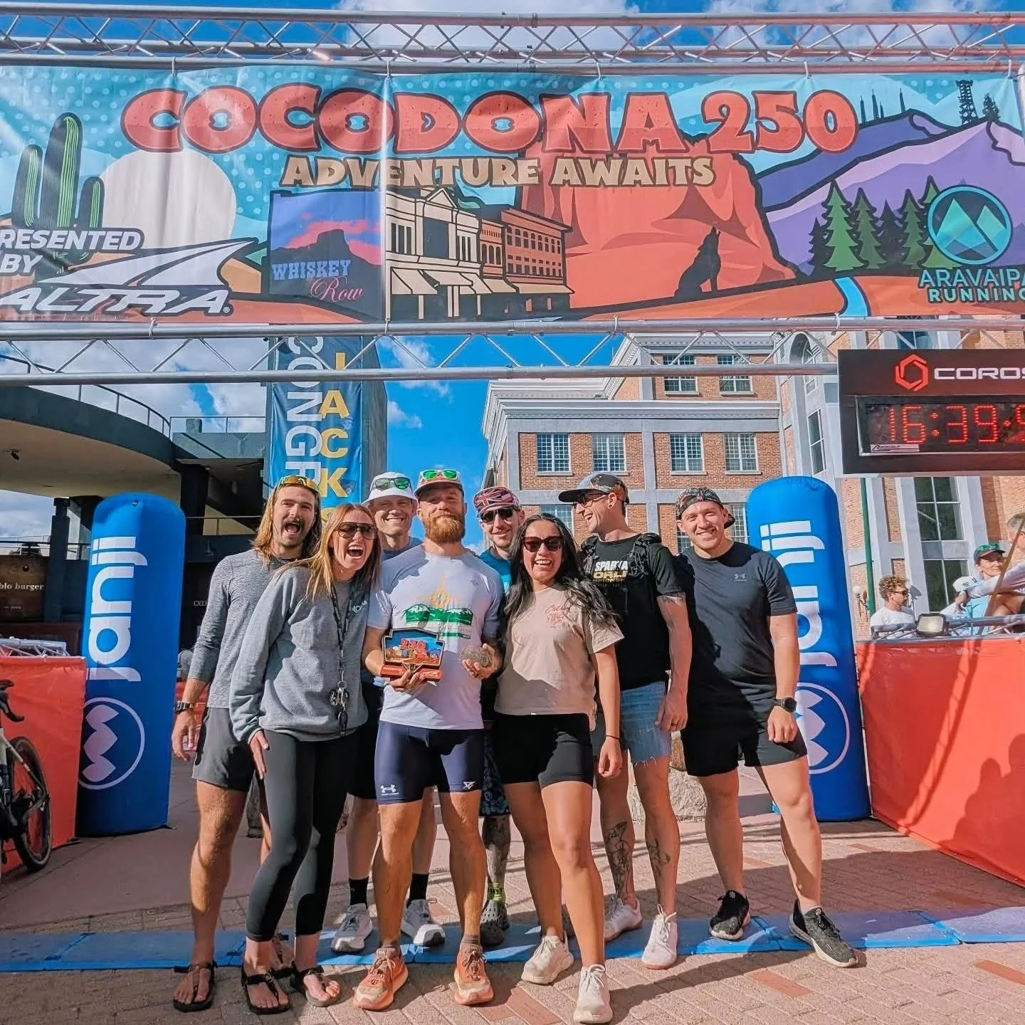 Cocodona 250

4th place overall and 3rd male.

To just say "3rd place" wouldn't feel right. @rachel__entrekin ran away with the race. Literally. Congratulations on being the fastest human being to ever run from Black Canyon City to Flagstaf