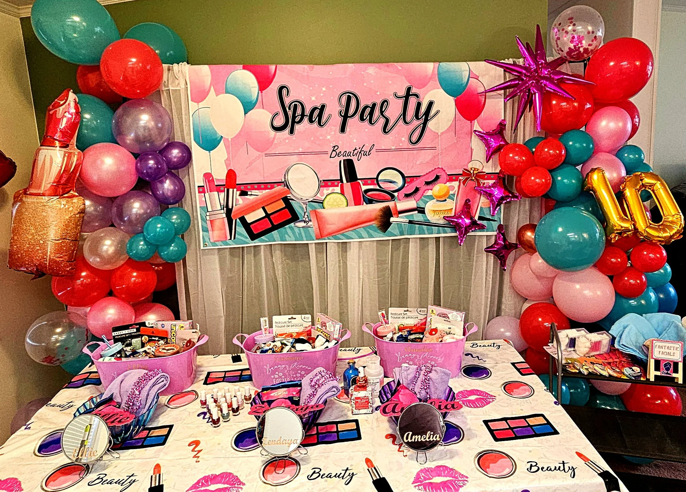 Spa Theme Parties