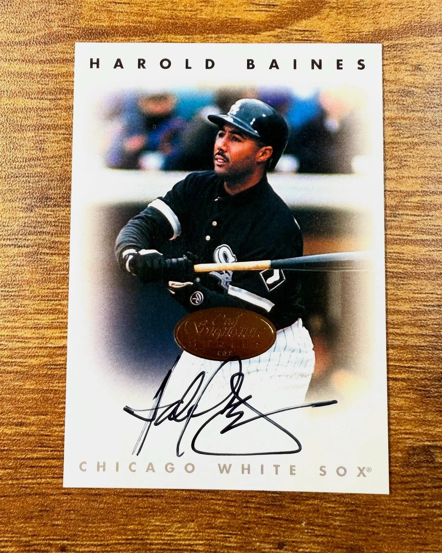 Card 4/13 in the &lsquo;B&rsquo; part of my collection. This one is a good reminder of how flexible the HOF can be. No knock on Harold, he was&hellip; good. And this set,especially the gold stamp versions are gorgeous cards so I like having one in my