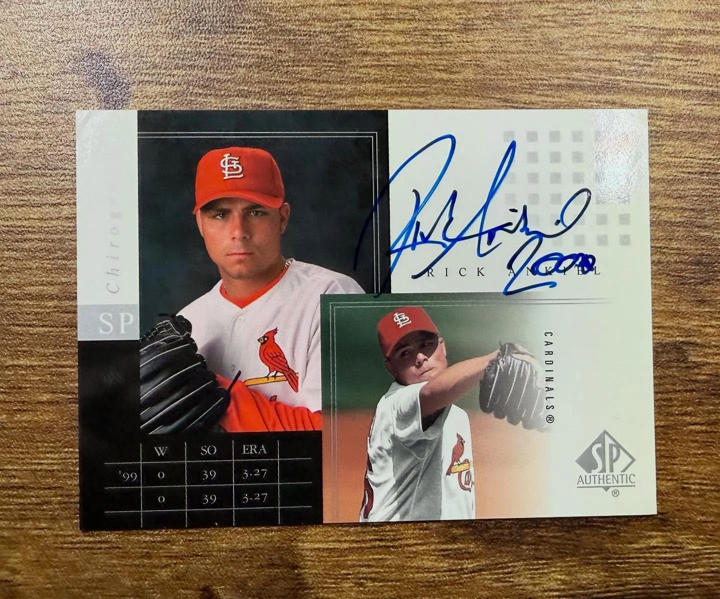 Interrupting the &lsquo;B&rsquo; posts to circle back to a new pickup - 2000 SP Authentic Rick Ankiel auto. Always wanted one of his autos, just a great story and someone that&rsquo;s inspiring. AND I&rsquo;ve seen many copies of this card but never 