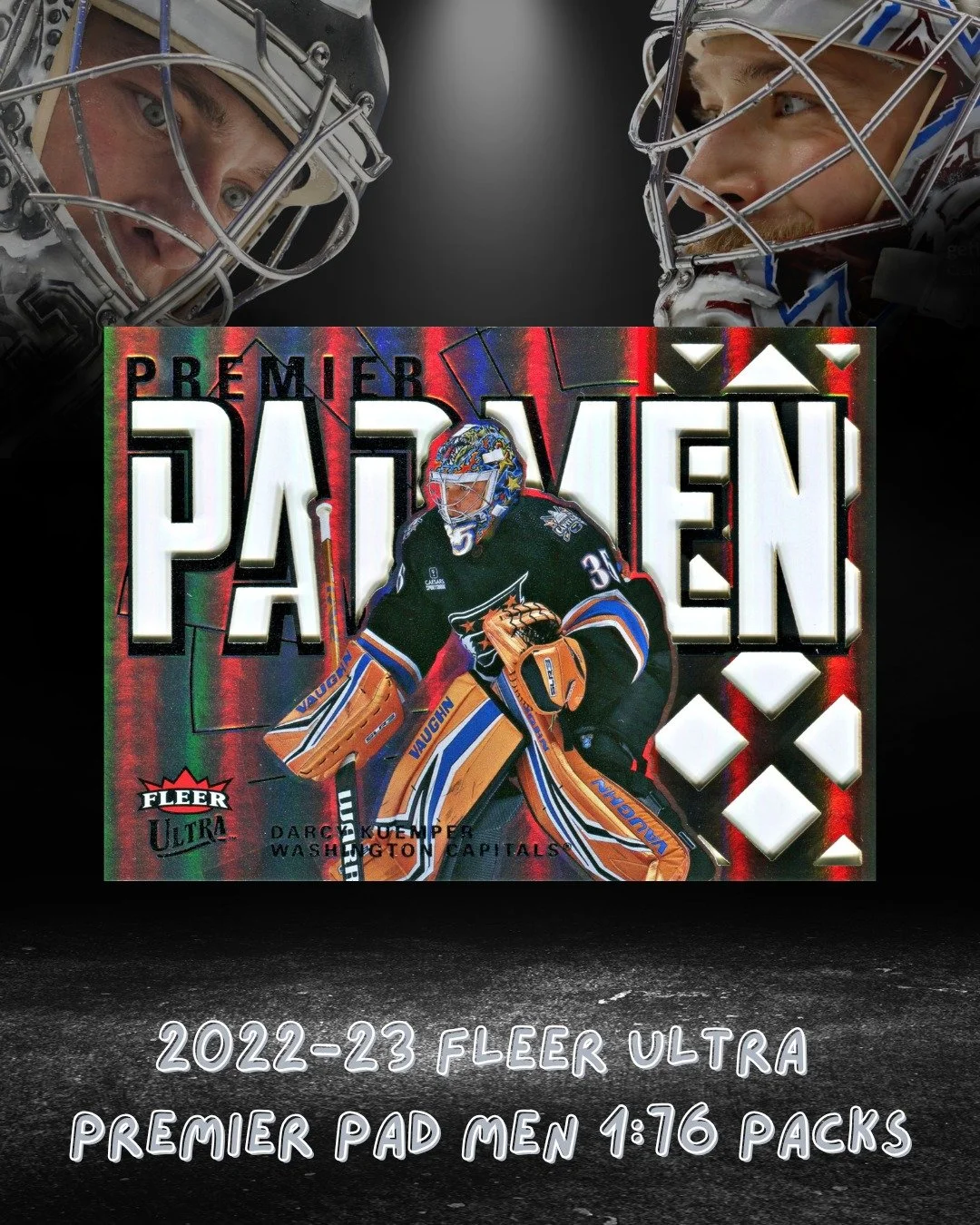 When it comes to unique inserts with cool tech, I often think of mid to late 90's Fleer Ultra. The fact that we got to bring back a set that is beloved amongst 90s collectors brings me so much joy! 

This laser die-cut Pad Men insert of Darcy turned 