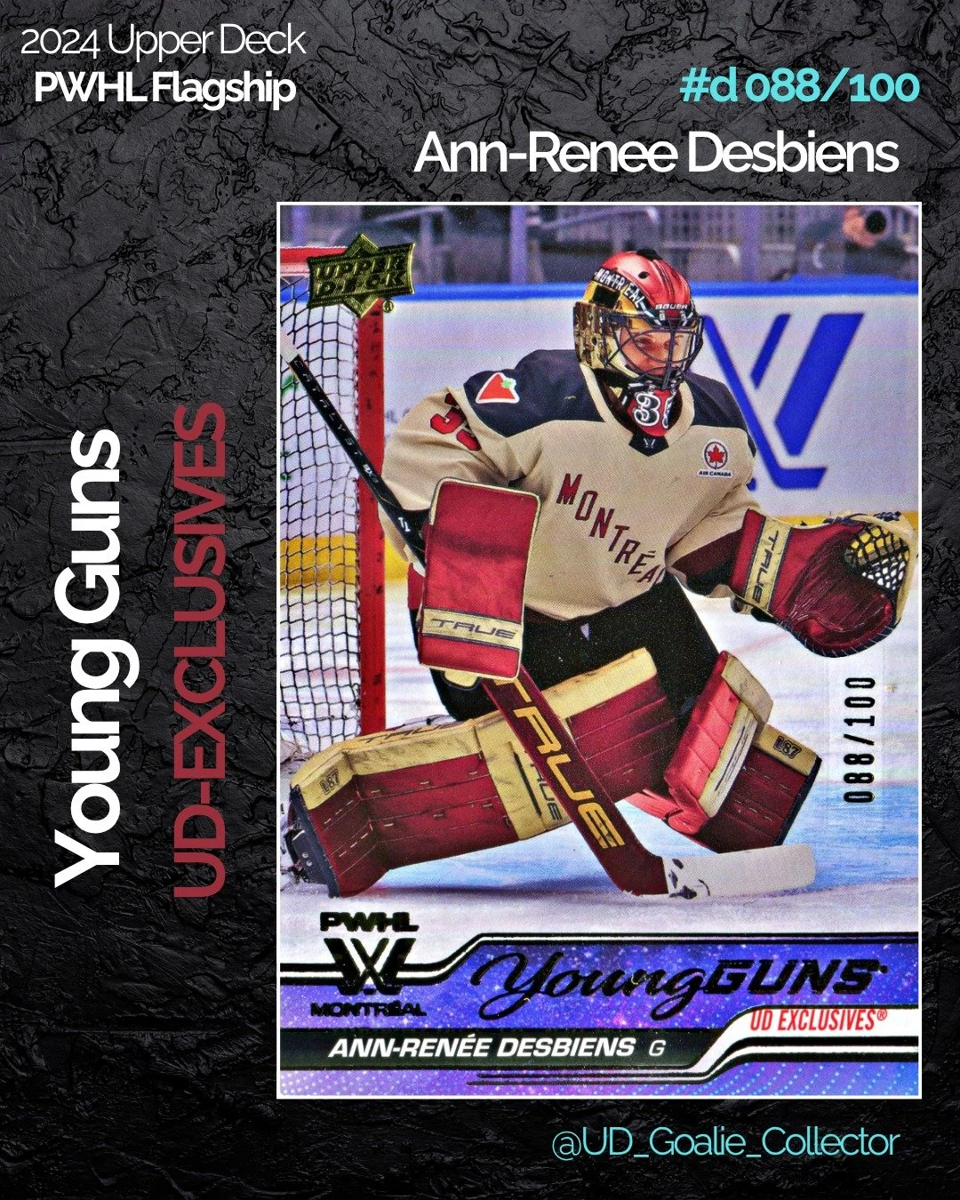 The PWHL Playoffs are on the horizon, which means it's time for the @victoire_lphf to begin work on their first PWHL Walter Cup!

Ann-Renee may very well win the MVP this season, while Aerin Frankel wins the Goaltender of the Year.

#annreneedesbiens