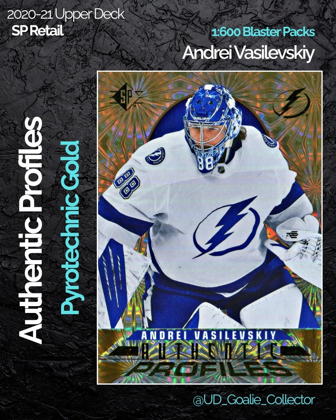 Here's a super tough insert parallel many don't know about. Even a 1:600 Hobby insert gets love but imagine how much tougher it is to find a copy from a retail only release!

I love finding hidden gems like this!!

#andreivasilevskiy #upperdecksp #go