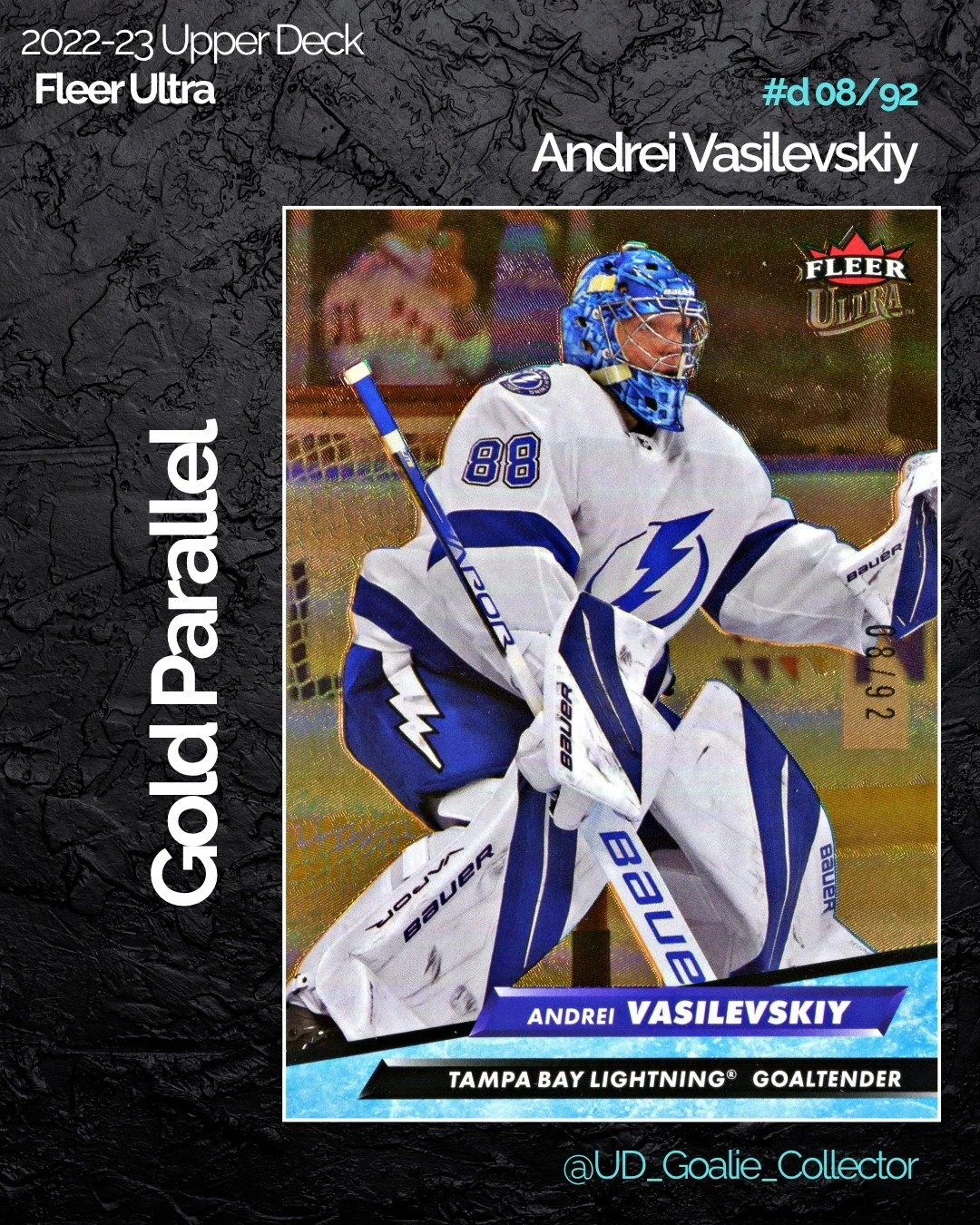Hello Nostalgia my old friend! Not only does this card look stunning in hand, but the 90's collector in me makes me love it even more!

I included the back of the card for everyone as well. This is by far one of the most underappreciated inserts we'v