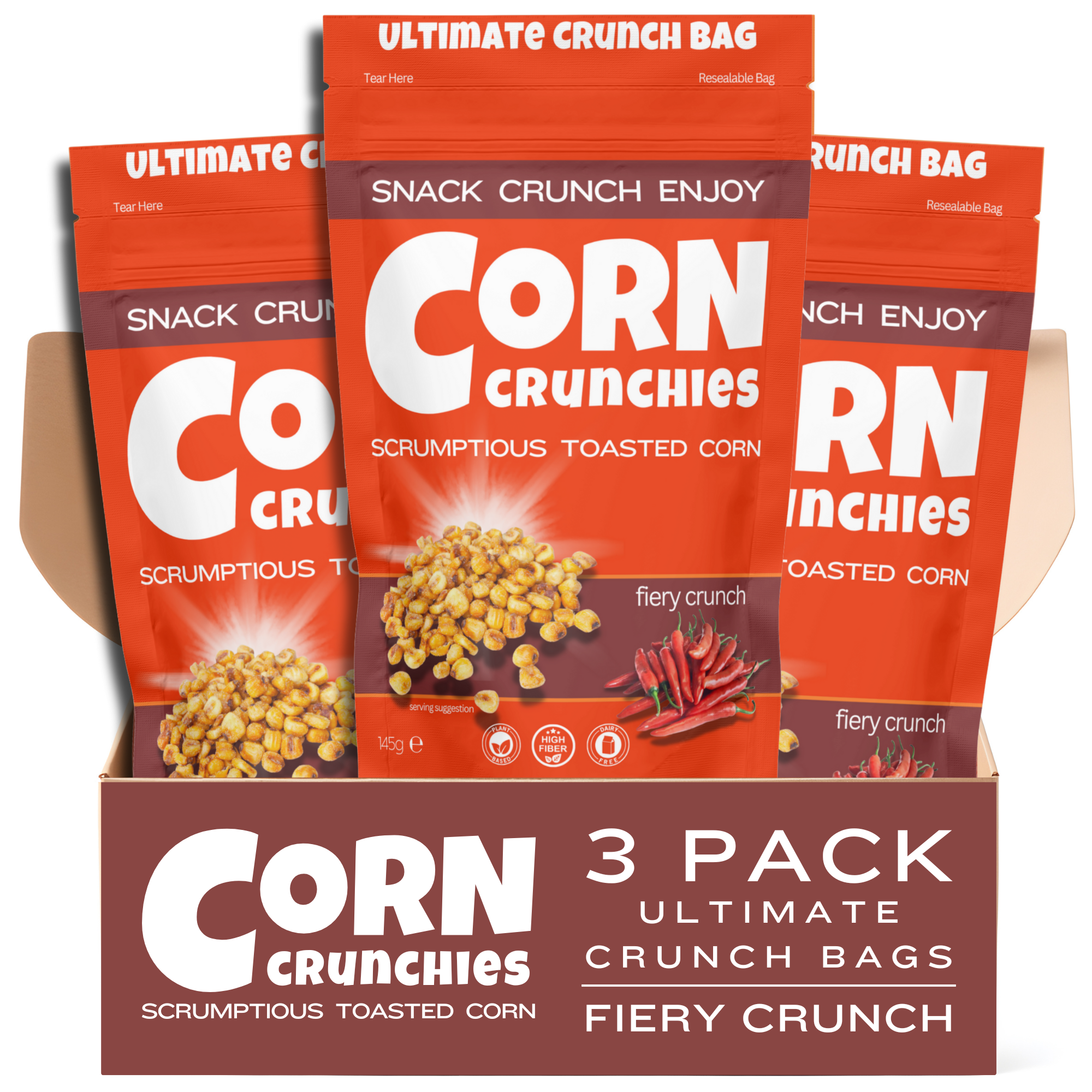 Fiery Crunch 3-pack